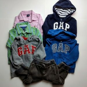 🎉SALE🎉Baby GAP 6 Pc Lot 12-18 Month Shirt Hoodie